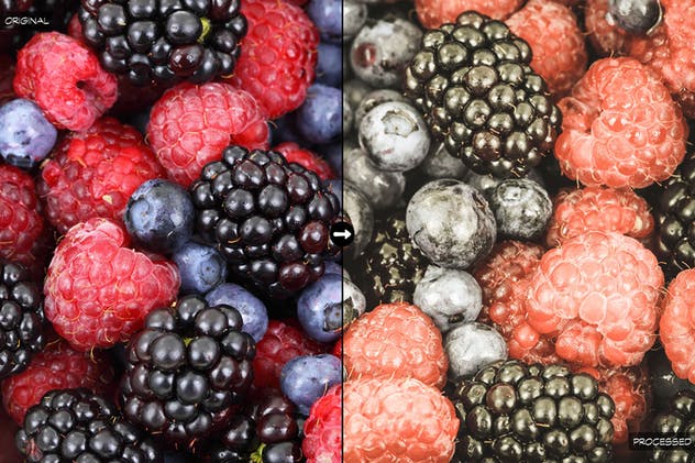 20款美食摄影照片后期处理滤镜LR预设 20 Food Lightroom Presets插图(4)