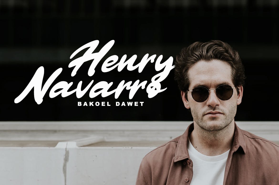 粗体画笔手写英文字体素材库精选 Clarkton – Bold Script Font插图(4)