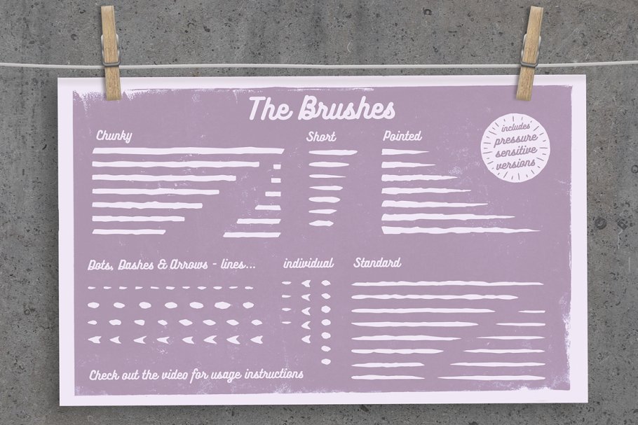 亚麻油毡浮雕设计工具包[笔刷/样式/模板/纹理] The Complete Linocut Tool Kit插图(10)