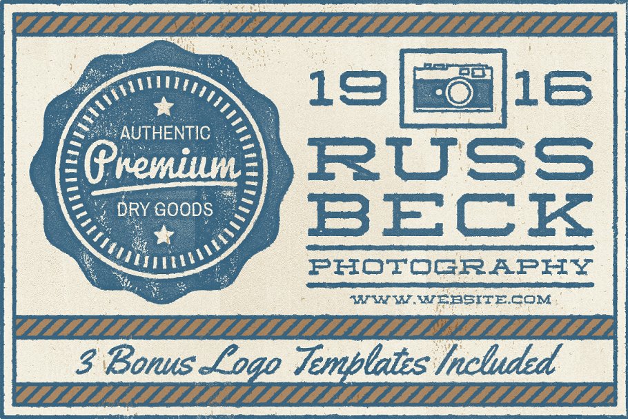 12款复古墨辊印刷效果图层样式 Rolled Ink Texture Auto-Press插图(2)