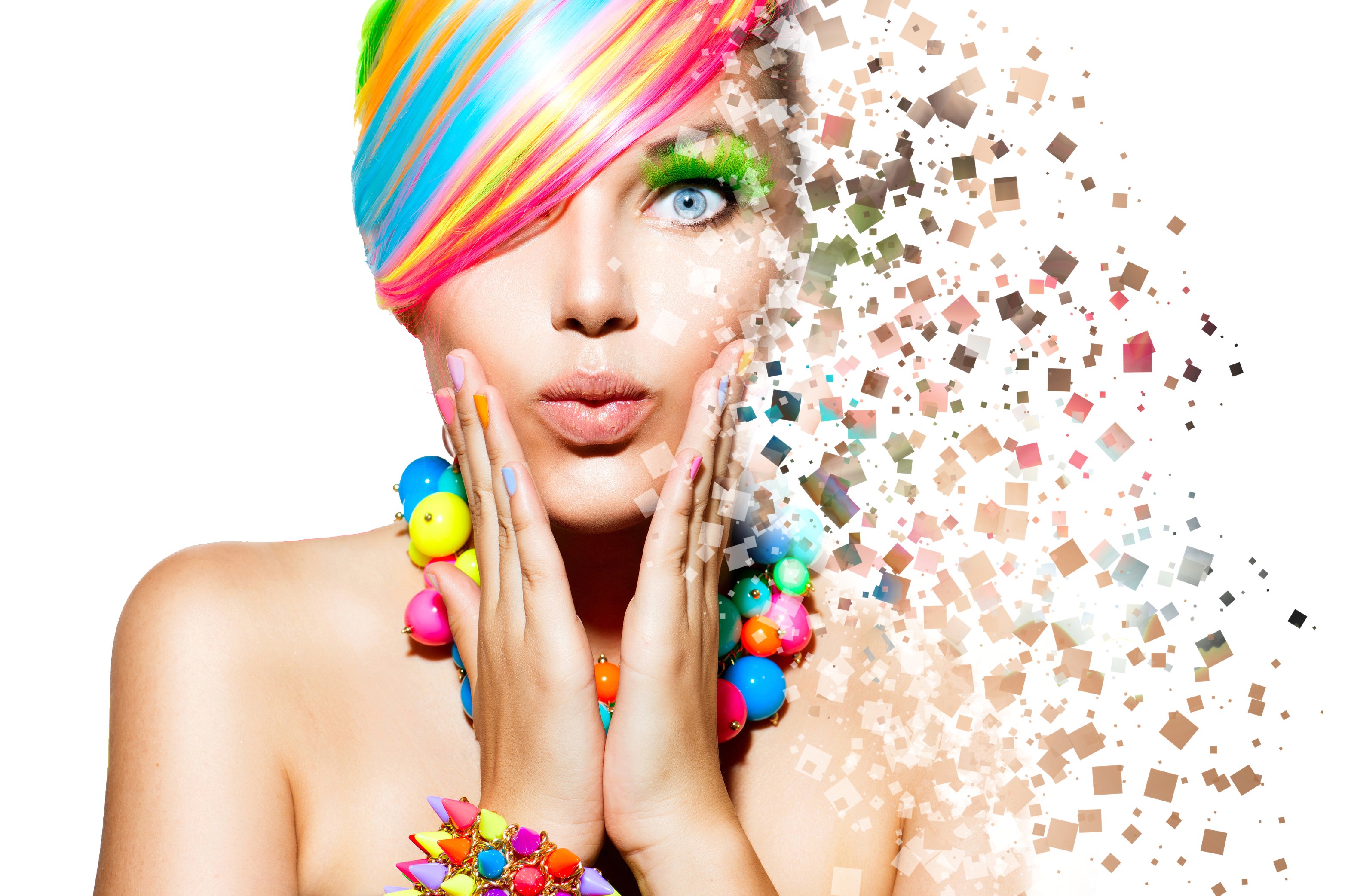 8款炫彩人像消失特效照片处理动作 8 Dispersion Actions for Photoshop插图(7)