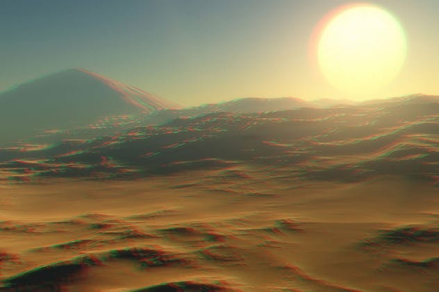 3D红蓝效果出屏照片后期处理PS动作 Anaglyph Photoshop Actions插图(5)