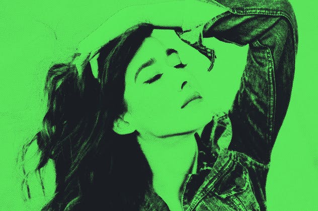 20款流行艺术效果照片后期处理调色滤镜PS动作v1 Pop Art Photoshop Actions插图(2)