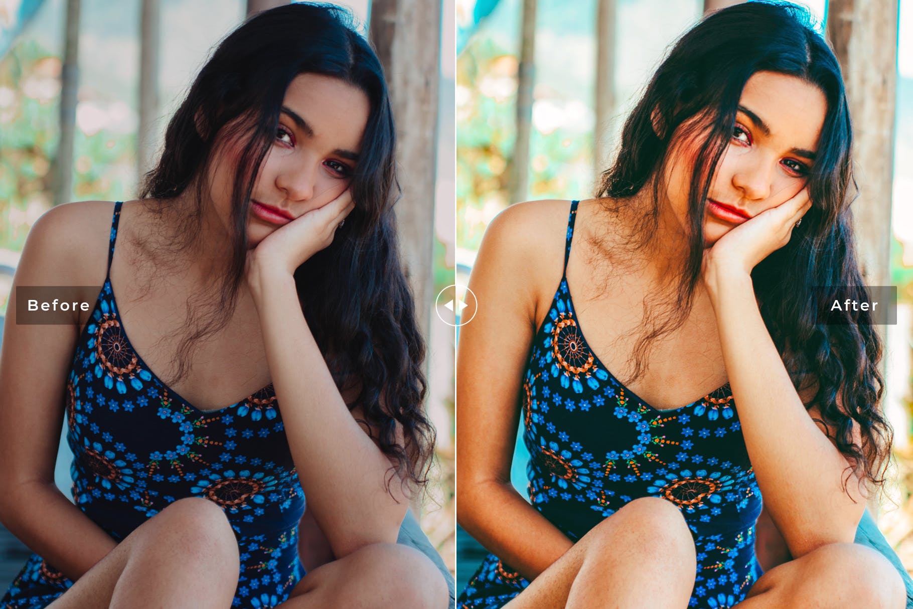 鲜艳色调照片后期处理Lightroom预设 Rio De Janeiro Mobile & Desktop Lightroom Presets插图(1)