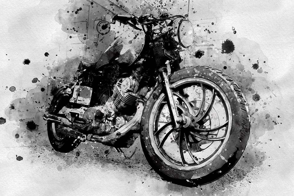 专业多功能水墨风格PS动作 Ink Art Photoshop Action插图(7)