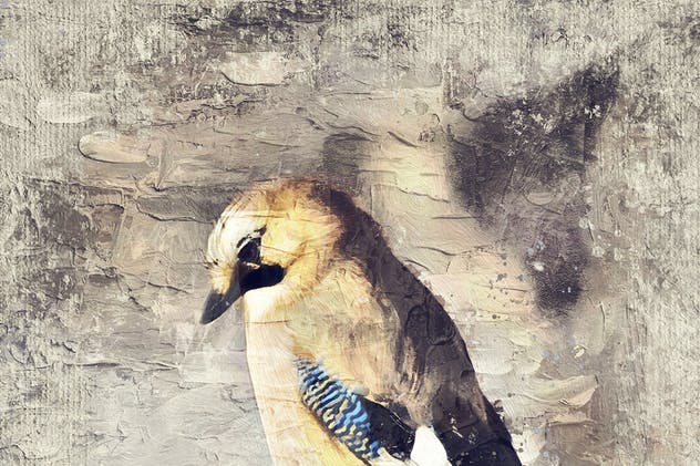 厚涂手法油画效果一键生成PS动作 Impasto Oil Paint Photoshop Action插图(10)