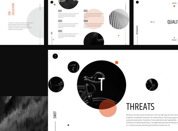 一款独特艺术质感PPT模版下载[pptx,key]