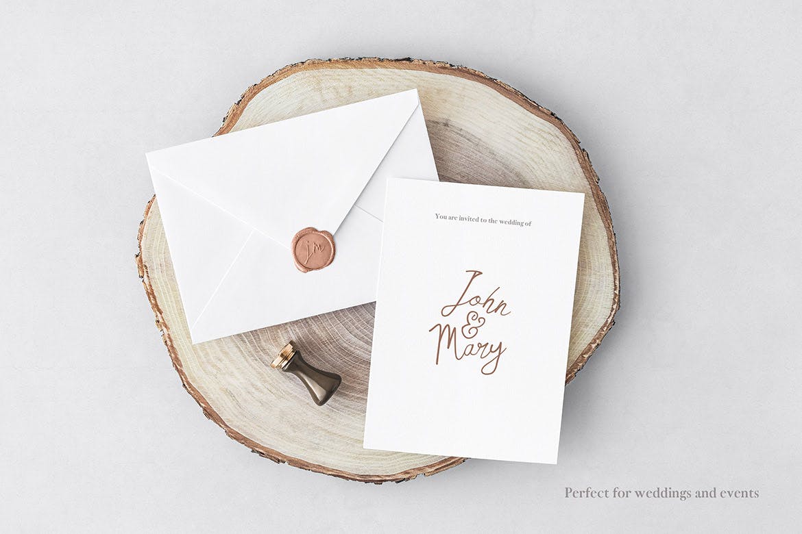 无衬线英文字体&钢笔书法英文字体下载 Galileo Galilei – Serif & Script Duo插图(6)