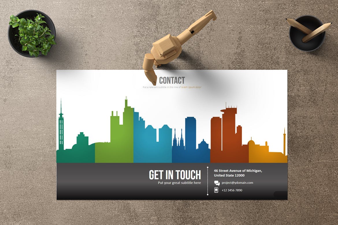 项目规划方案谷歌幻灯片设计模板 Bentol Google Slides插图(4)