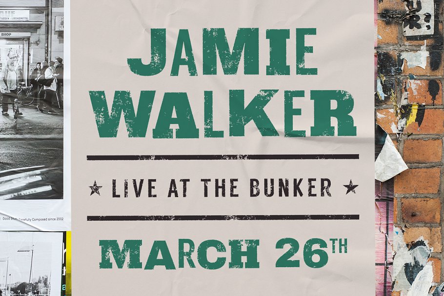 凸版印刷机印刷效果AI动作 Letter presser插图(6)