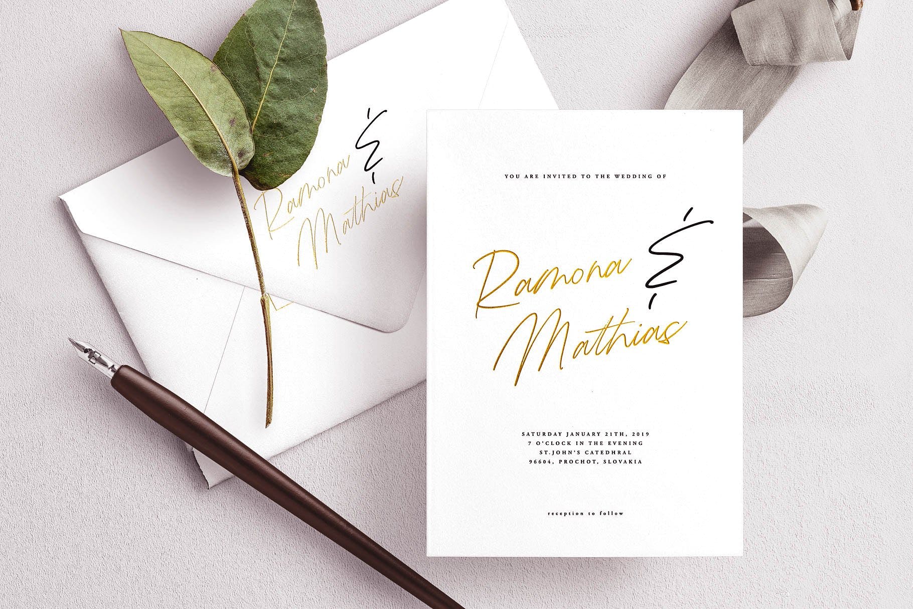 手工制作英文签名书法字体 Corinthia Font插图(1)