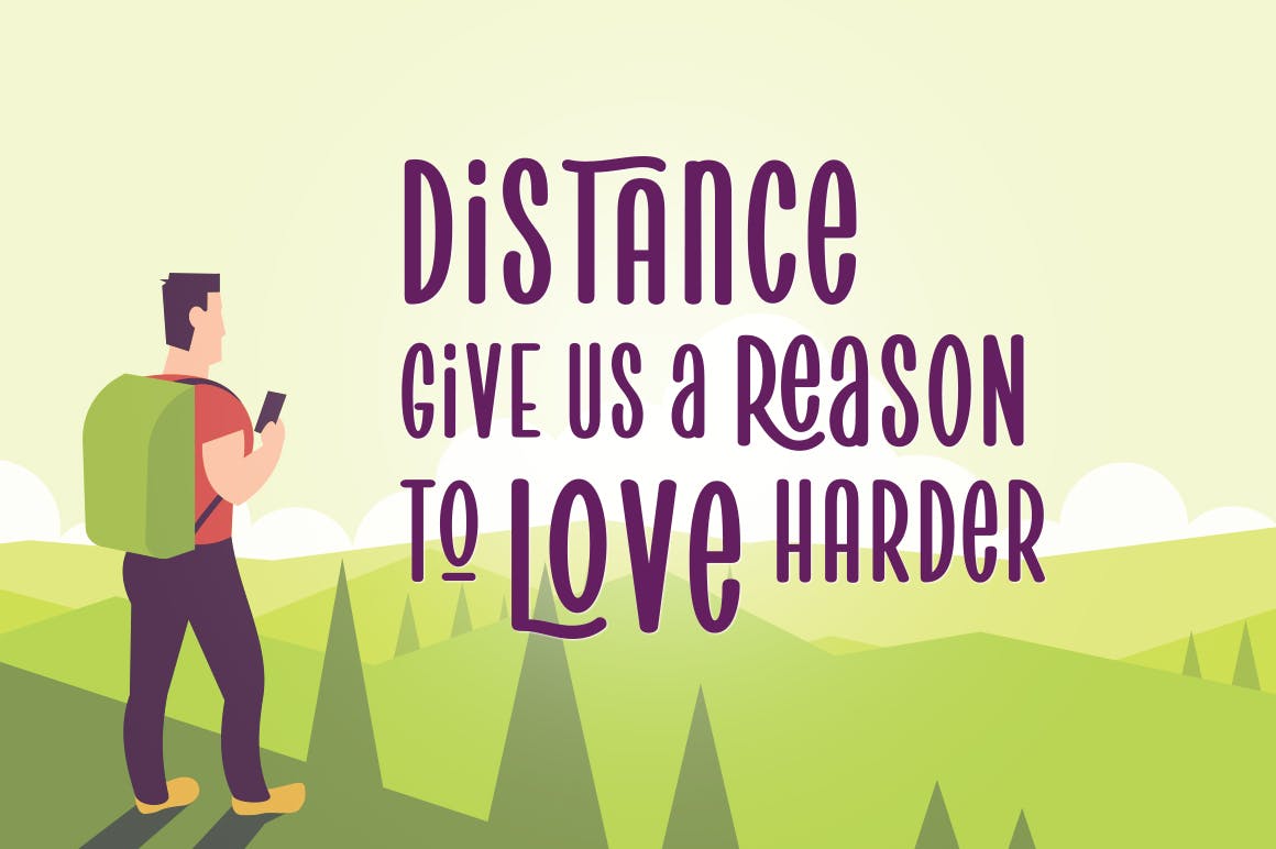 简约俏皮的英文修长无衬线字体下载 Pantura插图(3)