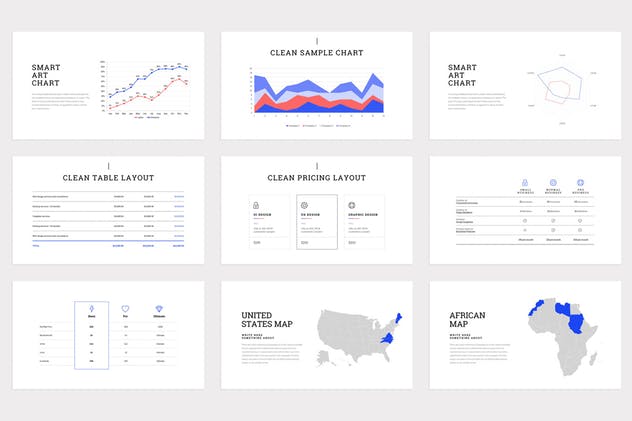 创意项目初创企业路演Keynote幻灯片模板 Slab – Keynote Template插图(10)