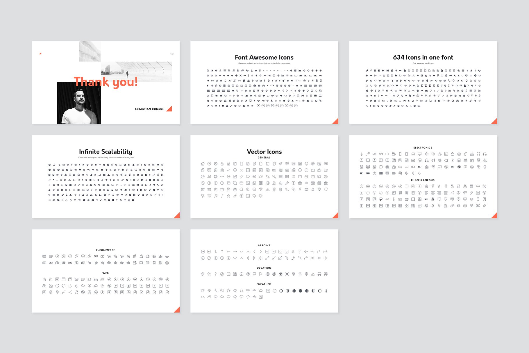 现代公司业务介绍Keynote幻灯片模板 Corp. Keynote Presentation Template插图(12)