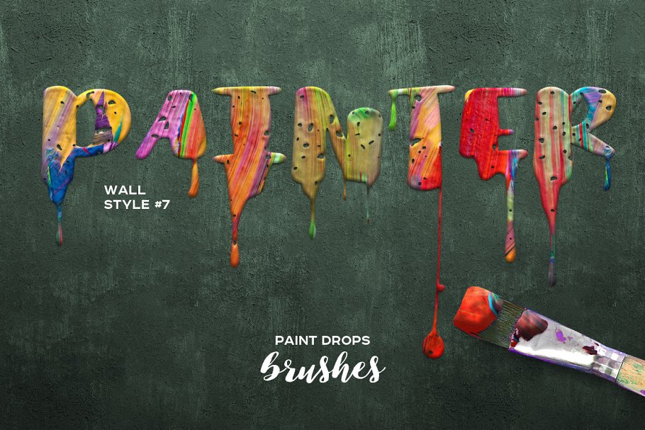 油画风格PS图层样式 Oil Painting Photoshop Layer Styles插图(13)