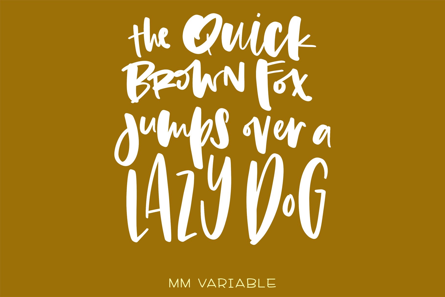 9款手写英文字体Procreate笔刷 Nine Lettering Brushes for Procreate插图(6)