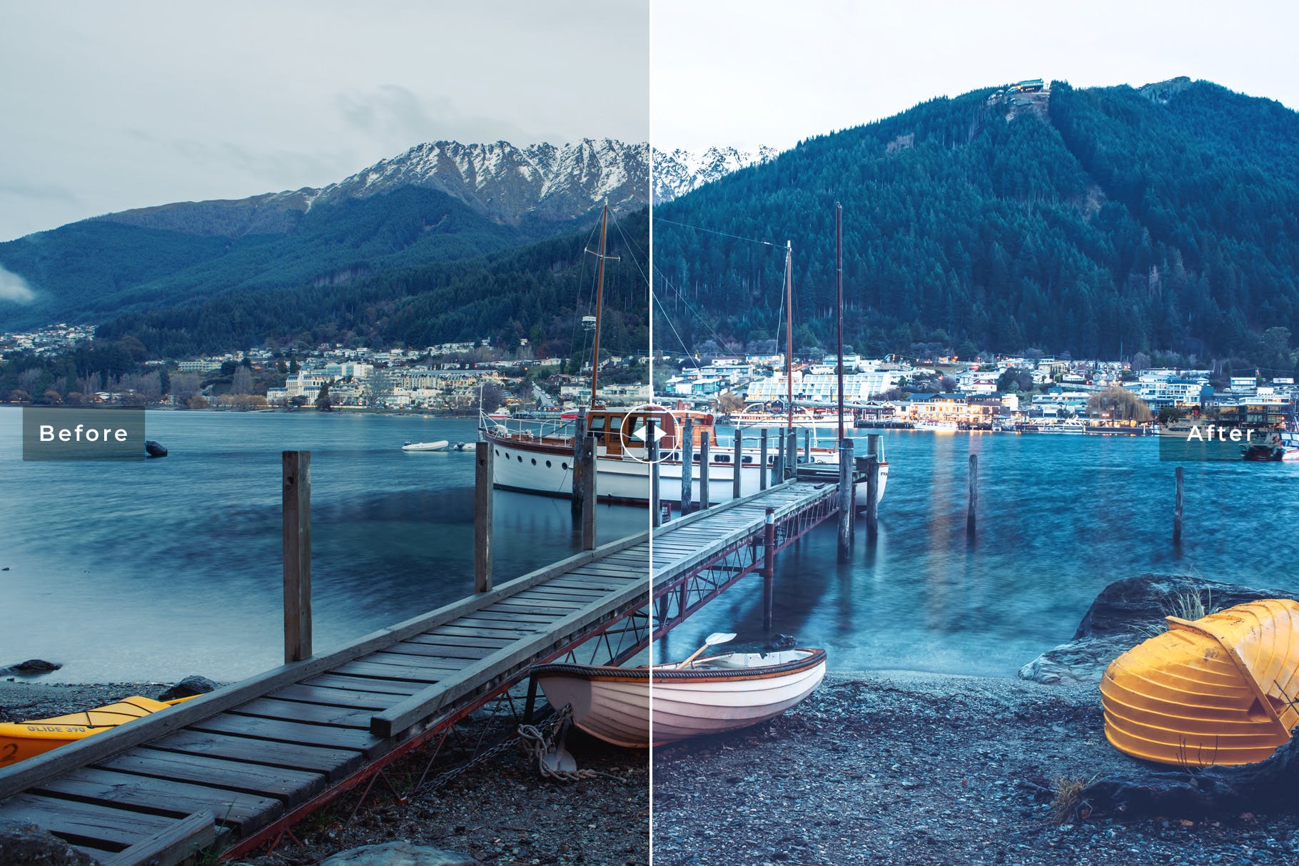 新西兰皇后镇旅游摄影Lightroom调色预设 Queenstown Mobile & Desktop Lightroom Presets插图(3)