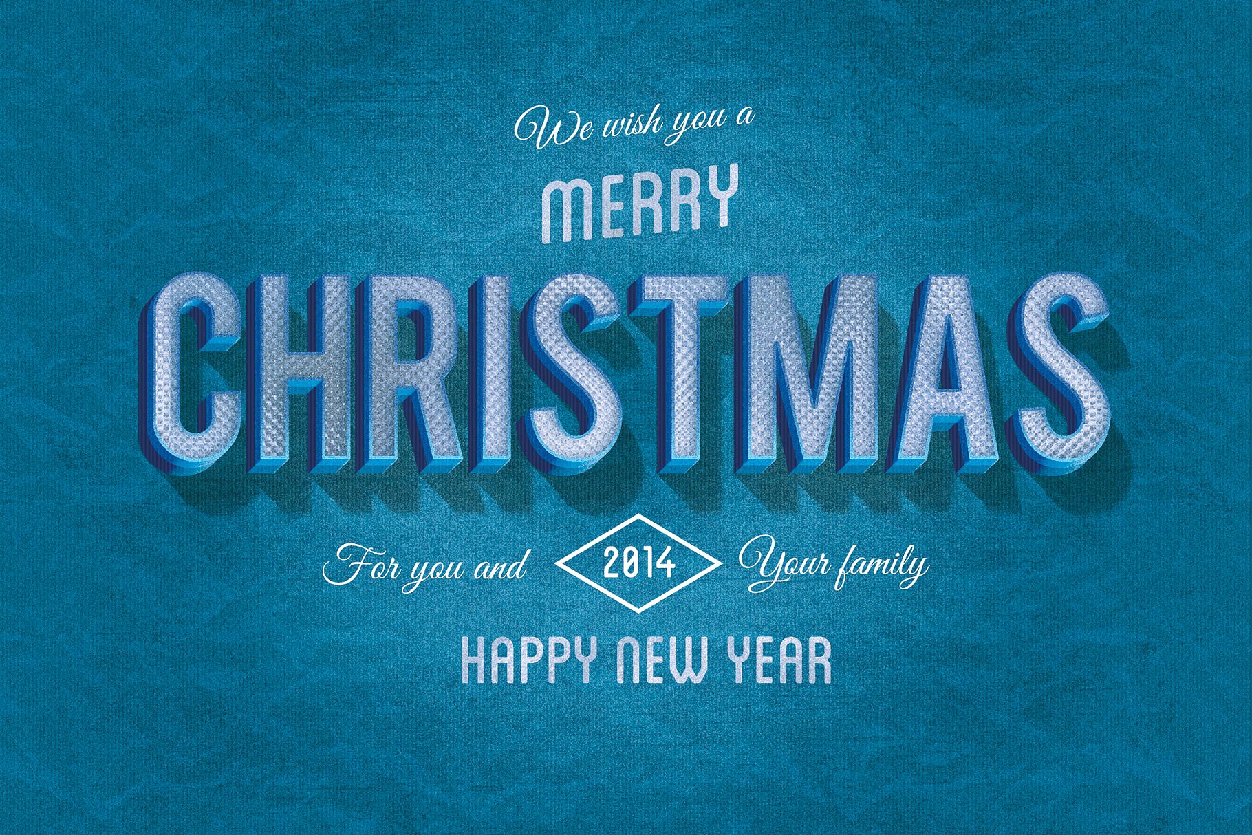 圣诞节主题文本效果图层样式 Merry Christmas Text Effects插图(3)