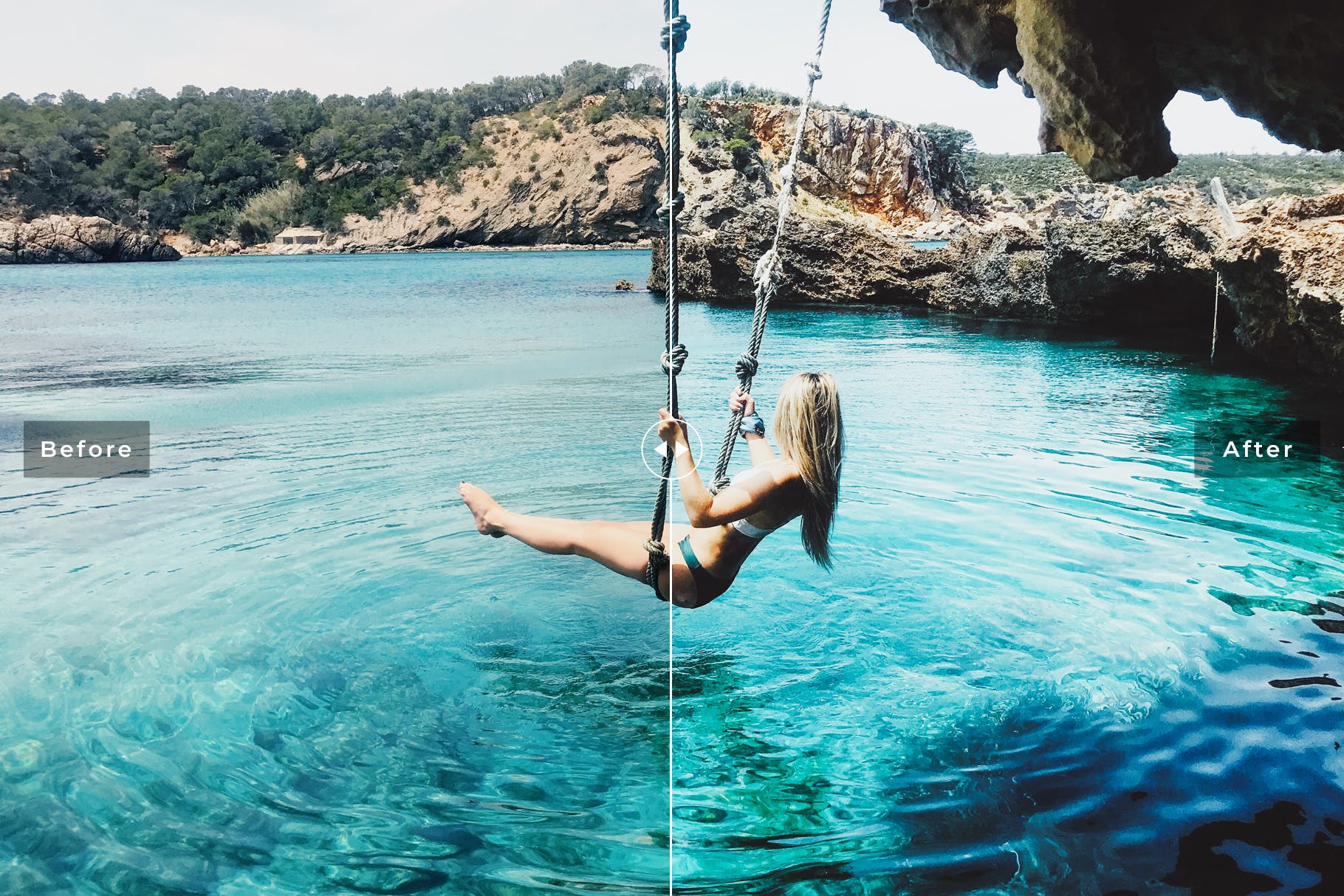 海滩风景人物摄影后期处理LR调色预设 Ibiza Mobile & Desktop Lightroom Presets插图(5)