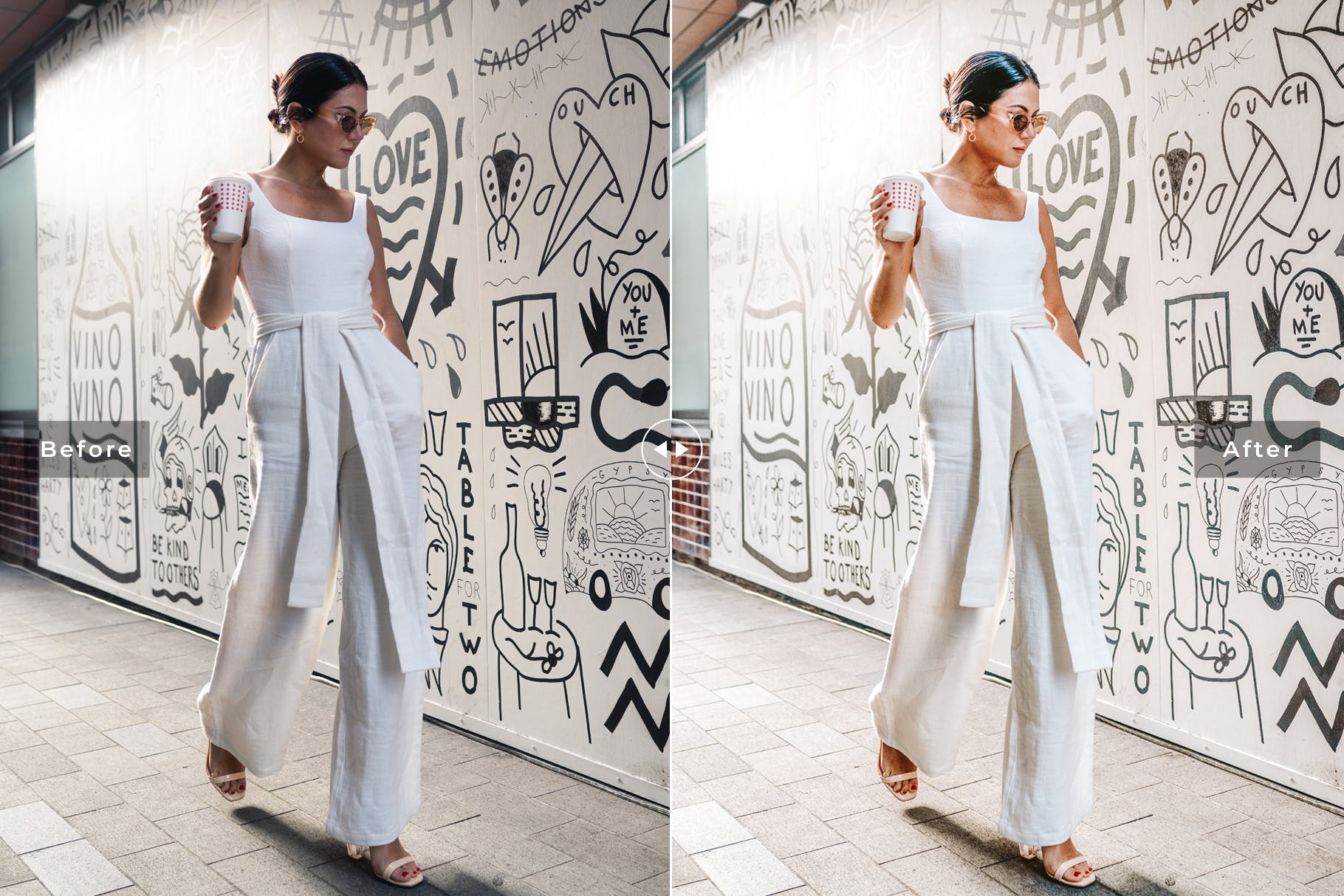 柔和亮色人像摄影旅游摄影后期调色滤镜LR预设 Macchiato Mobile & Desktop Lightroom Presets插图(4)