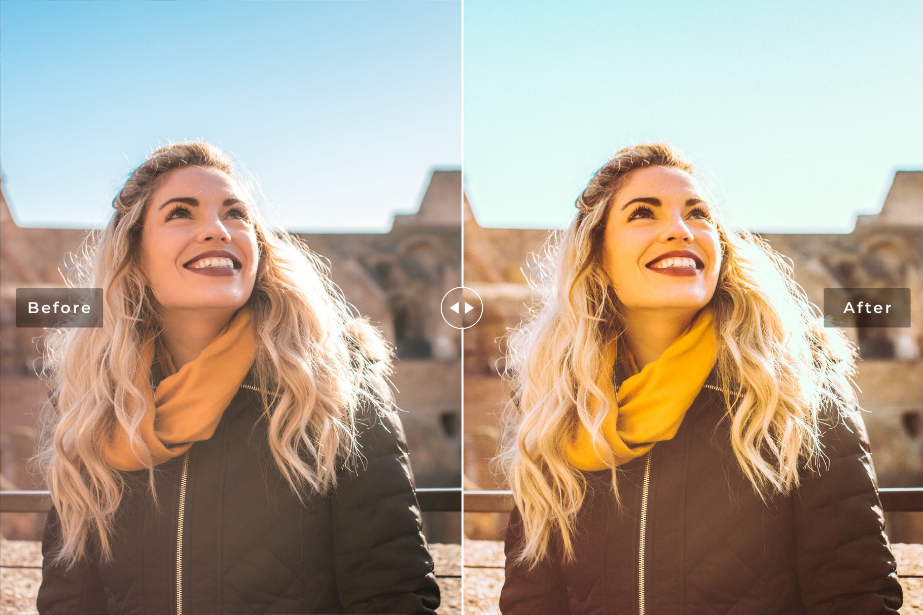 假日旅行照片亮色调滤镜素材库精选LR预设 Vacation Mobile & Desktop Lightroom Presets插图(1)