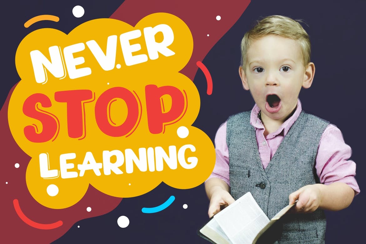 儿童主题设计绝配英文卡通可爱风格无衬线字体 Playfull Joyful Sans插图(3)