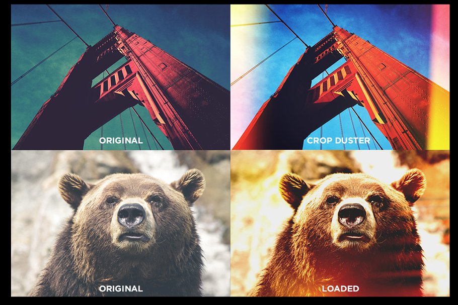 复古照片特效PS动作 Make it pop photoshop actions插图(2)