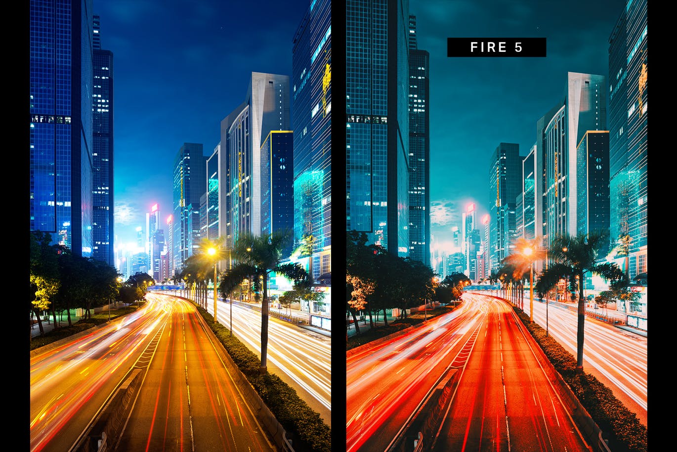 50款城市夜景照片LR调色预设合集 50 Urban City Lightroom Presets and LUTs插图(7)