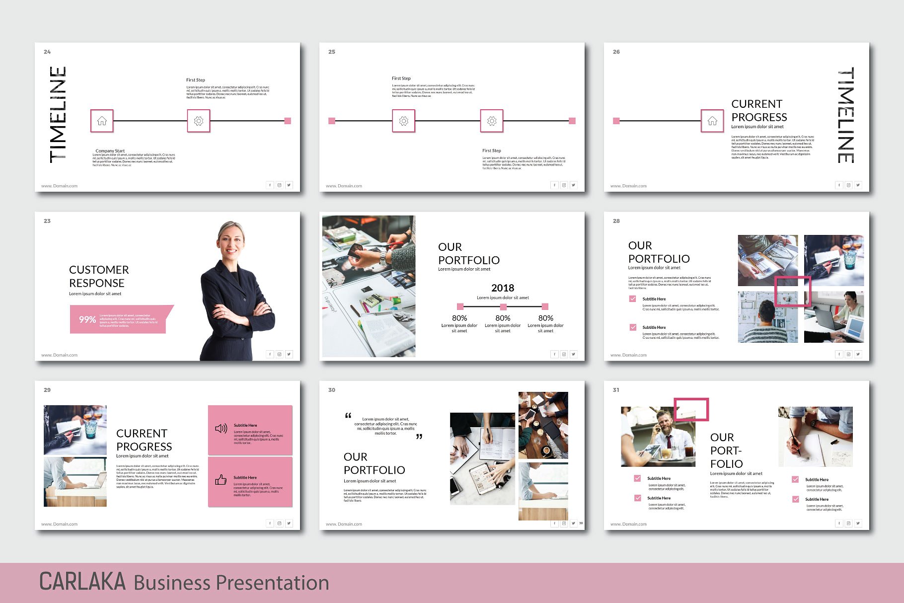 设计精美功能丰富的商业化Keynote幻灯片模板下载[key]插图(4)