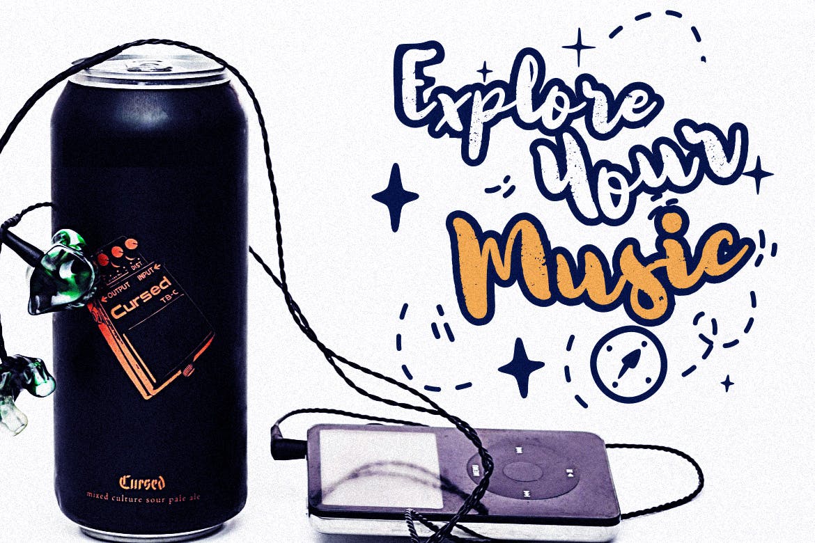 英文手绘粗体书法字体 Quicksliver Handdrawn Brush插图(3)