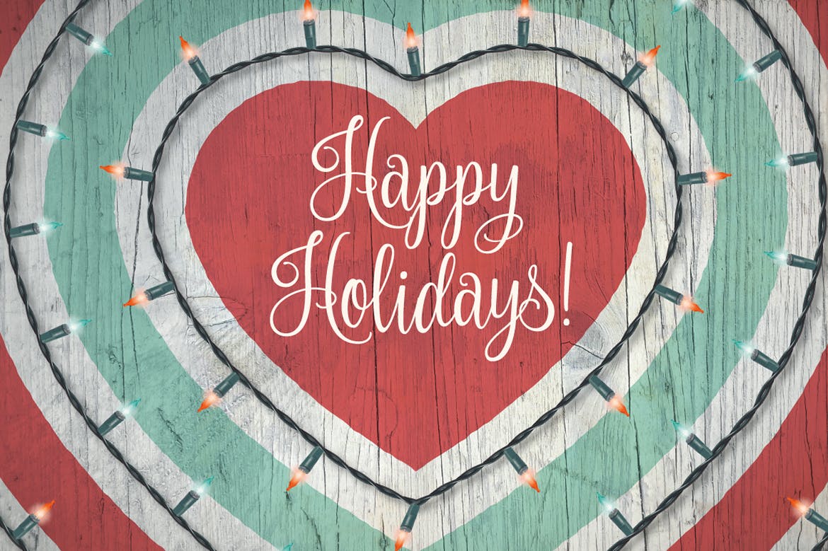 童话灯饰效果设计AI笔刷 Fairy Light Brushes插图(1)