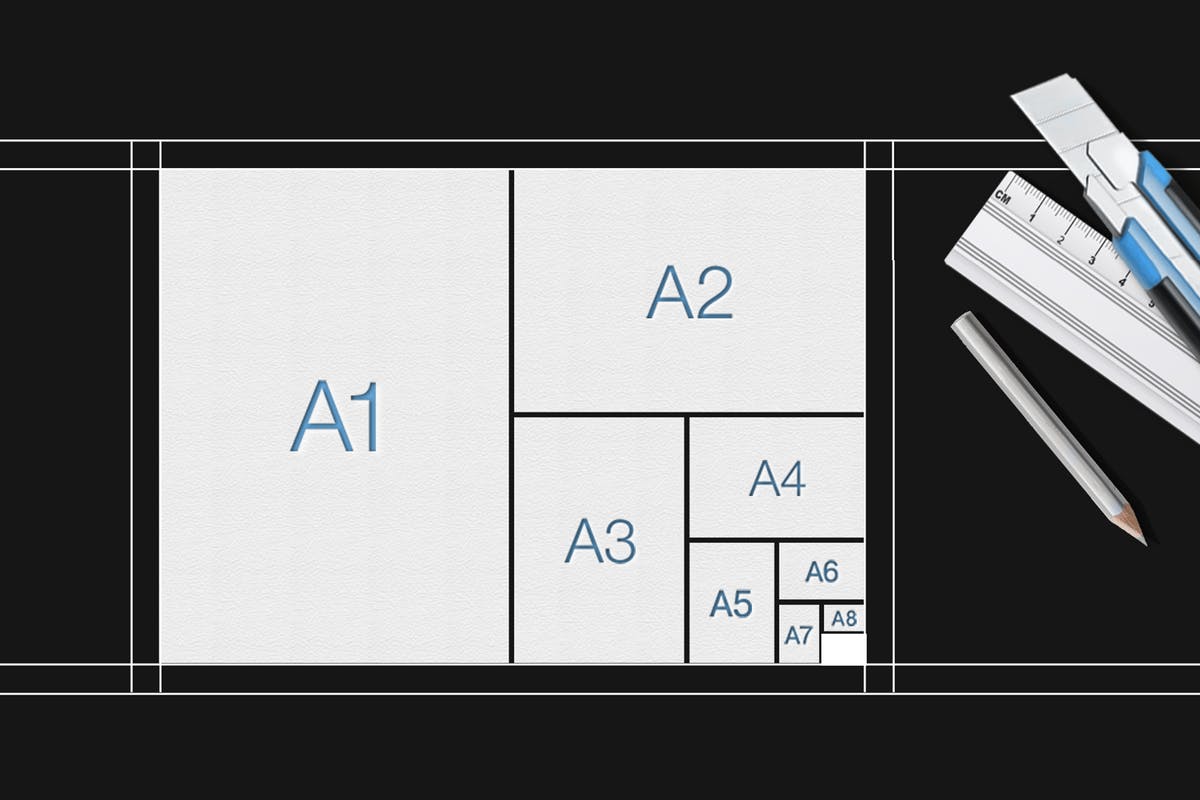 常用纸张规格设置模板生成器PS动作 Print Templates Generator Photoshop Actions插图