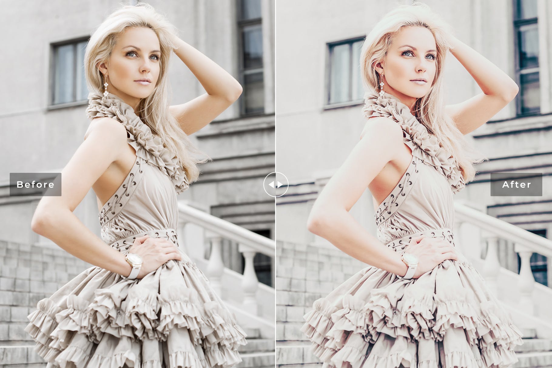 甜蜜唯美梦幻风格人像摄影后期处理LR调色预设 Sweet & Airy Mobile & Desktop Lightroom Presets插图(1)