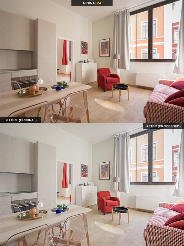 20款时尚专业的简约风格照片调色处理LR预设 20 Pro Clean & Minimal Lightroom Presets插图(4)