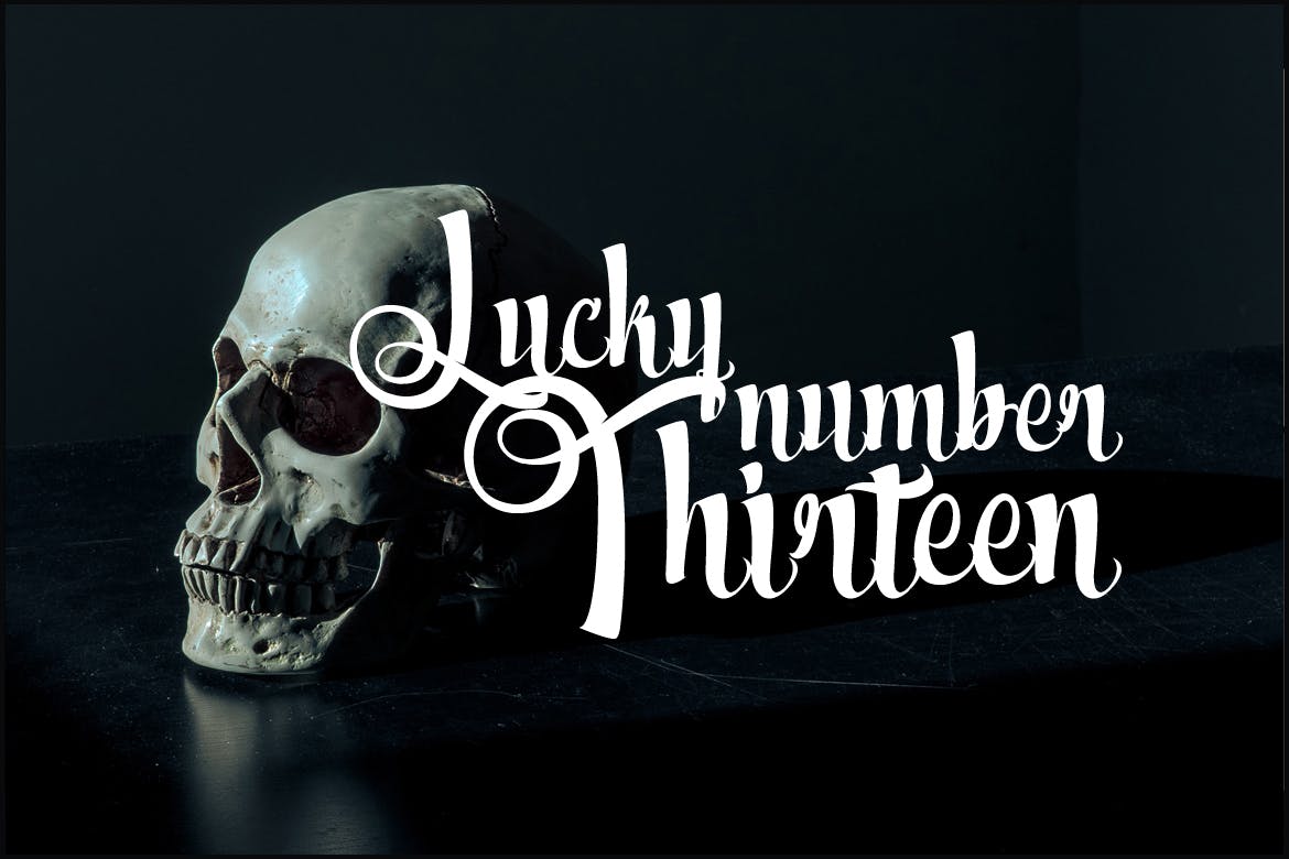 充满海洋墨水气息的英文书法设计字体 Volcano插图(1)