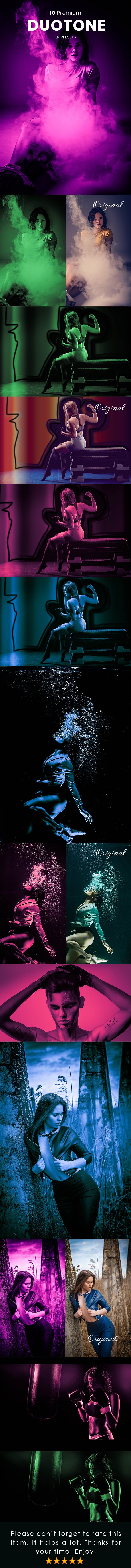 现代高级渐变柔和双色调高级版Lightroom预设插图