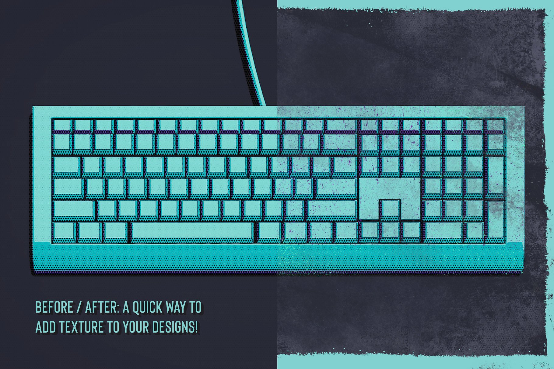 素描卡通3D渲染笔刷 Grunge Toolbox Procreate Brushes插图(1)