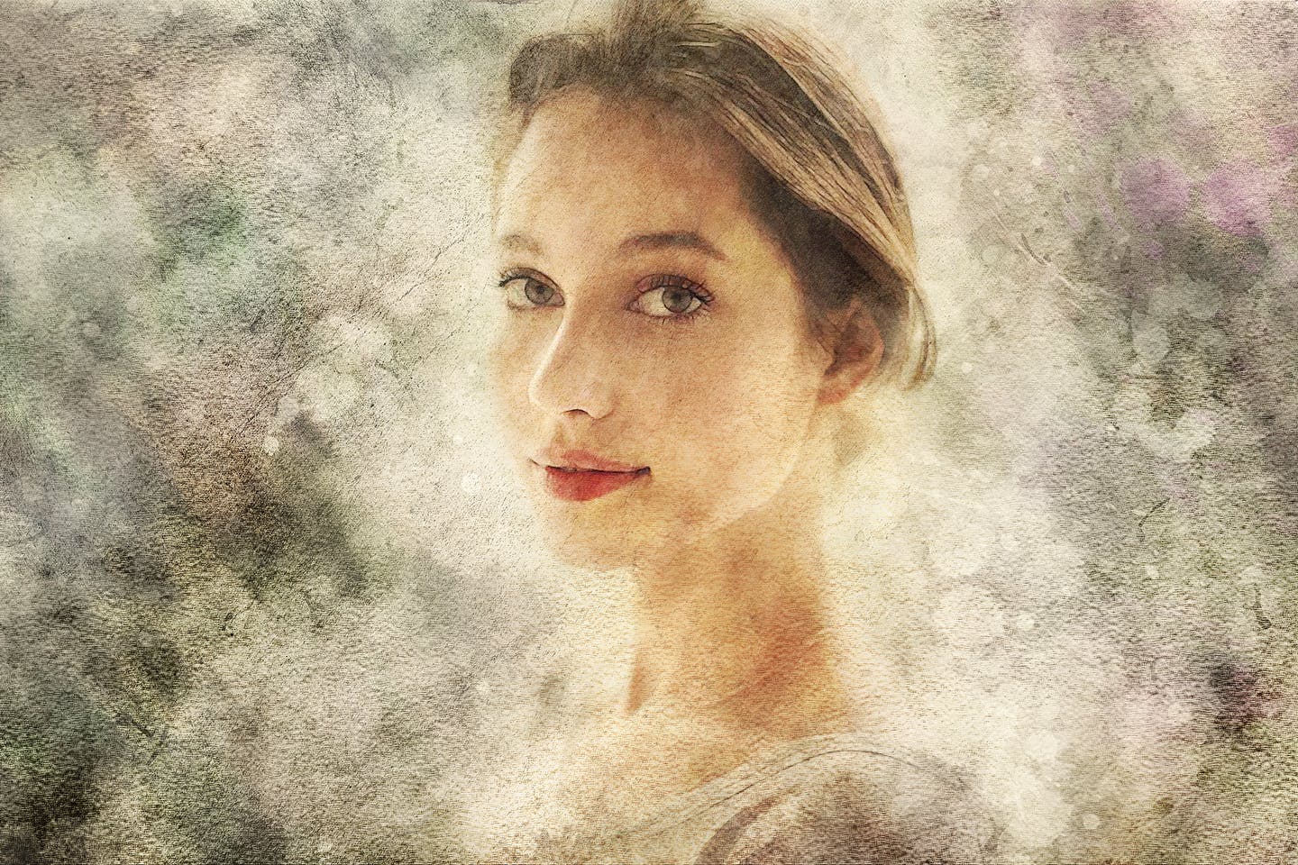 一款有创造性的复古风格艺术效果PS动作 Grunge Art CS3+ Photoshop Action插图(4)