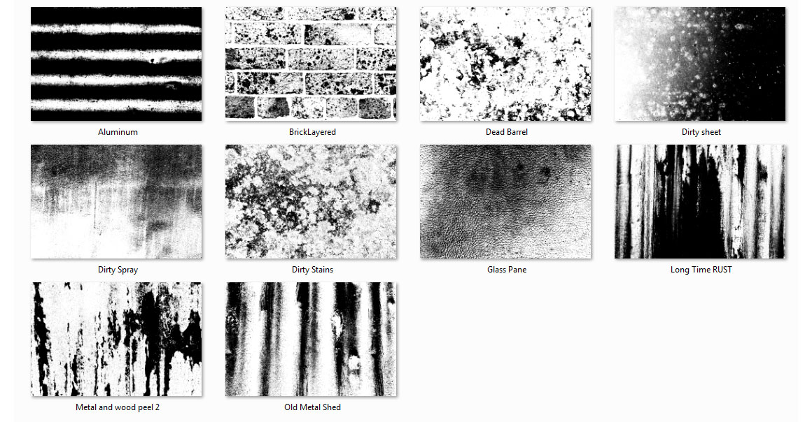 一组做旧纹理素材 10 Free Grunge Textures [TIF]插图(2)