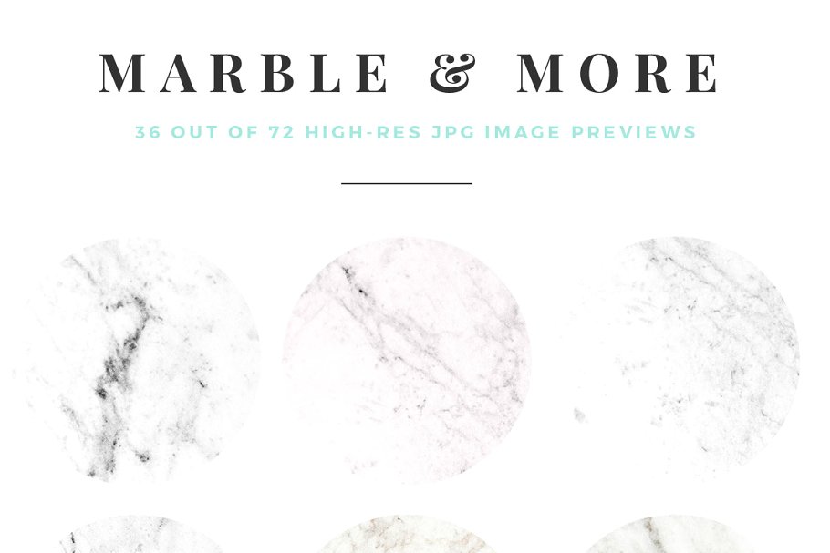 大理石&烫金锡纸纹理 Marble & More Backgrounds插图(1)