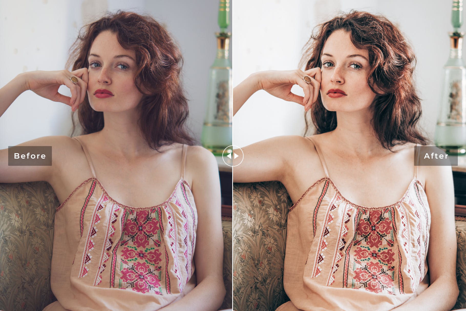 古铜色肤色滤镜Lightroom照片调色预设 Seashell Mobile & Desktop Lightroom Presets插图(5)