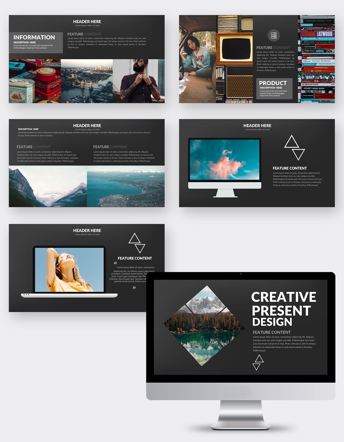 创意旅游摄影主题Keynote幻灯片模板 Kidak Keynote Template插图(9)