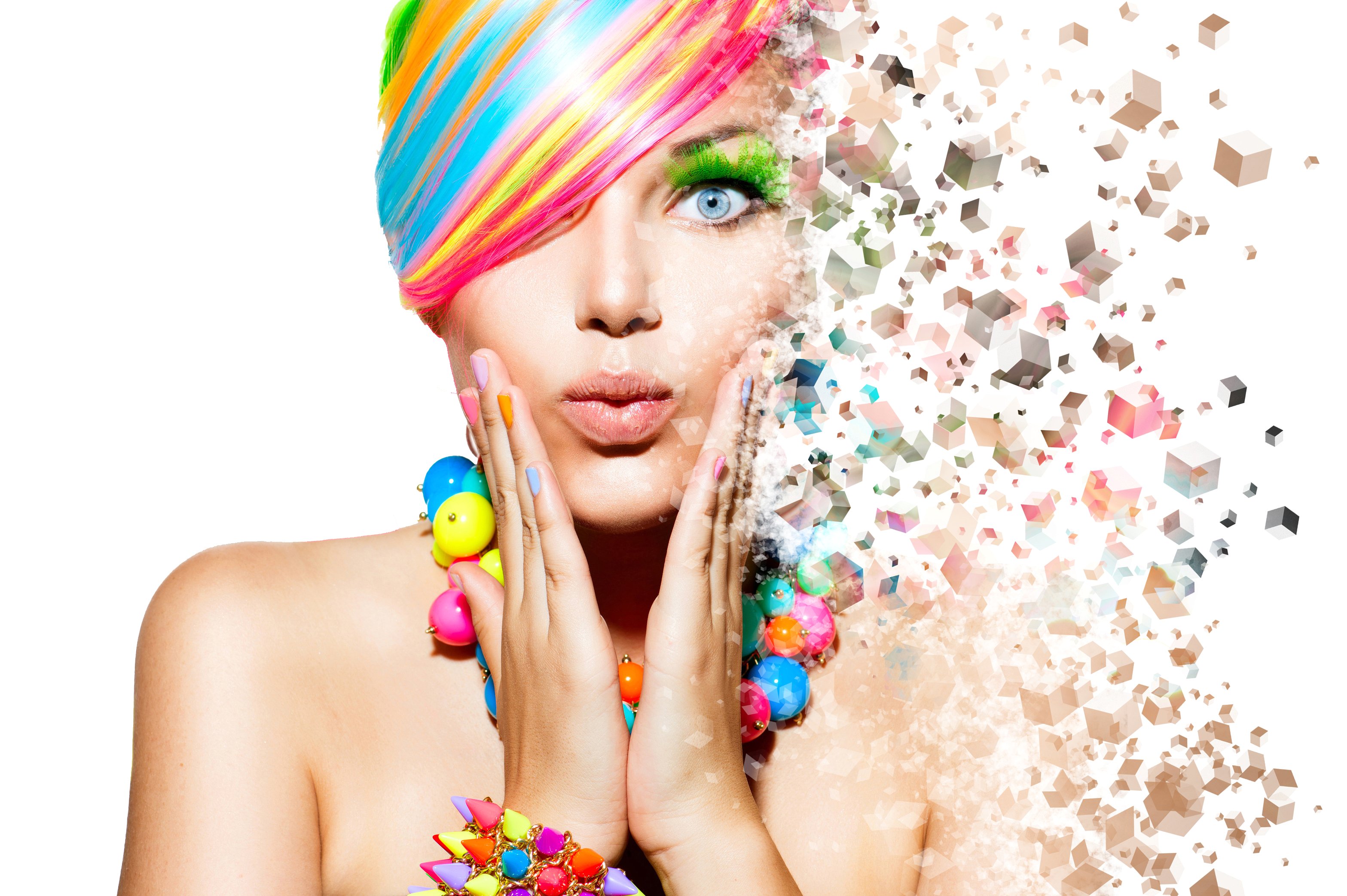 8款炫彩人像消失特效照片处理动作 8 Dispersion Actions for Photoshop插图(6)