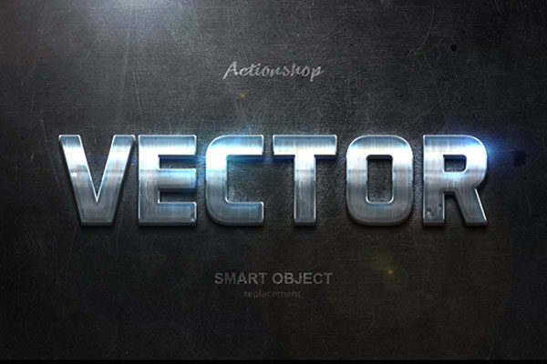 金属质感的3D文字特效合辑下载[psd]