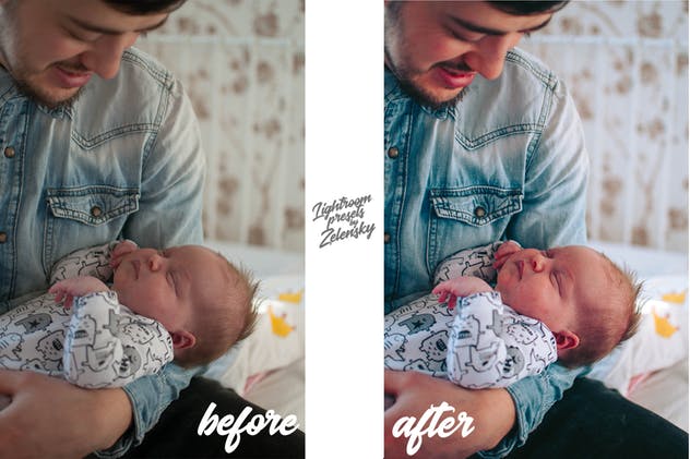 人像肖像摄影暖色调色LR预设 ULYANA –  Lightroom Presets by Zelensky插图(4)