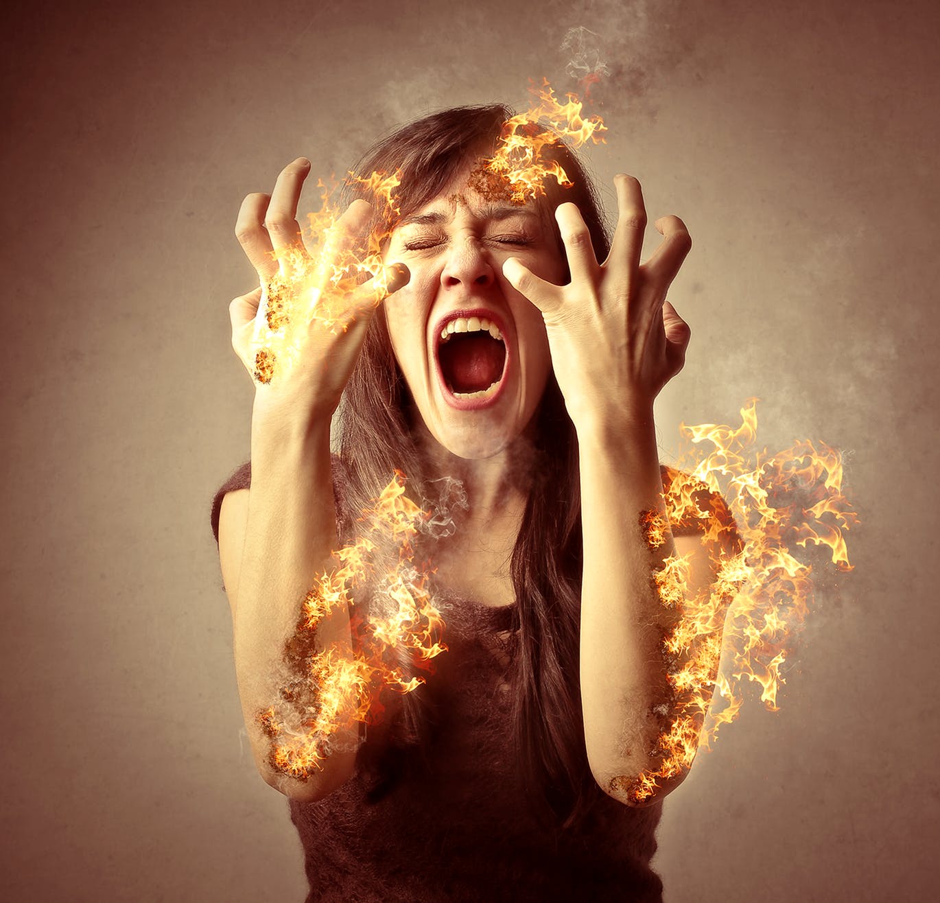 熊熊火焰照片人物燃烧特效效果PS动作 Burning Torch CS4+ Photoshop Action插图(6)