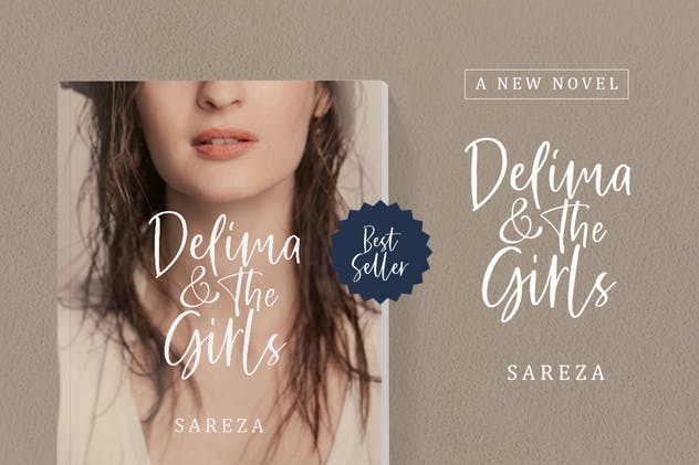 现代可爱英文书法字体下载 Sharon Baker – Modern Script插图(4)