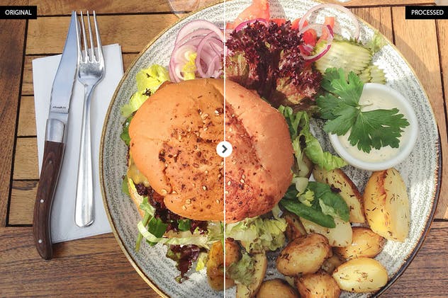 食物美食摄影后期处理LR调色预设v2 Food Lightroom Presets Vol. 2插图(3)