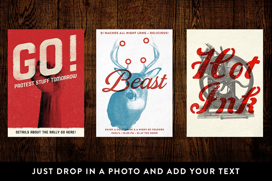 时尚海报制作图层样式 IndiePress – Quick Poster Maker插图(1)