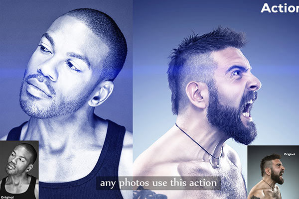 多彩艺术摄影效果的PS动作下载[ant]